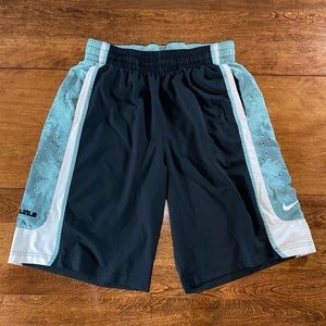 Nike Lebron James basketball shorts Large black